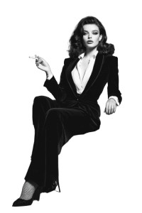 Elegant Tuxedo Woman Vinyl Car Decal Sticker – Waterproof & UV-Resistant 4.4 Elegant Tuxedo Woman Vinyl Car Decal Sticker – Waterproof & UV-Resistant 4.4