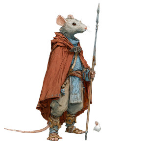 Noble Rat Warrior Vinyl Car Decal Sticker – Waterproof & UV-Resistant 3.4133333333333336"