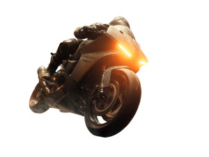 Futuristic Sport Bike Vinyl Car Decal Sticker – Waterproof & UV-Resistant 6.1866666666666665"