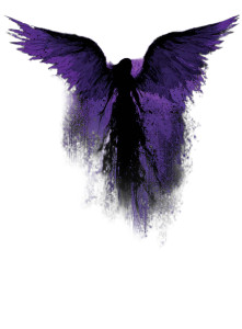 Purple Angel Design Vinyl Car Decal Sticker – Waterproof & UV-Resistant 8.533333333333333"
