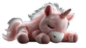 Sleeping Baby Unicorn V4 Vinyl Car Decal Sticker – Waterproof & UV-Resistant 5.4