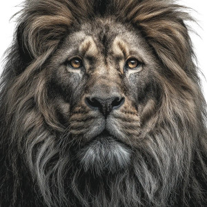 Lion Tattoo Art Vinyl Car Decal Sticker – Waterproof & UV-Resistant 3.4133333333333336"