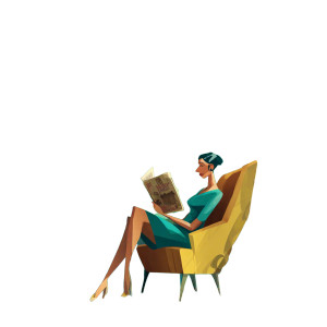 Relaxed Reading Woman V3 Vinyl Car Decal Sticker – Waterproof & UV-Resistant 3.4133333333333336" Relaxed Reading Woman V3 Vinyl Car Decal Sticker – Waterproof & UV-Resistant 3.4133333333333336"