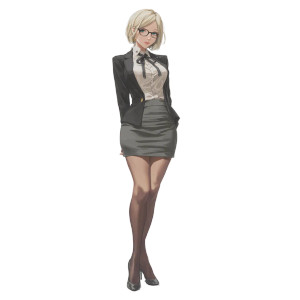 Blonde Office Woman V2 Vinyl Car Decal Sticker – Waterproof & UV-Resistant 3.4133333333333336" Blonde Office Woman V2 Vinyl Car Decal Sticker – Waterproof & UV-Resistant 3.4133333333333336"