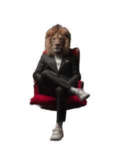 Lion In Suit V7 Vinyl Car Decal Sticker – Waterproof & UV-Resistant 8.213333333333333" Lion In Suit V7 Vinyl Car Decal Sticker – Waterproof & UV-Resistant 8.213333333333333"