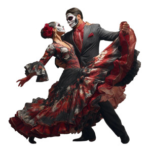 Flamenco Dancing Couple Vinyl Car Decal Sticker – Waterproof & UV-Resistant 3.4133333333333336" Flamenco Dancing Couple Vinyl Car Decal Sticker – Waterproof & UV-Resistant 3.4133333333333336"