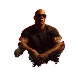 Riddick Among Cannabis Vinyl Car Decal Sticker – Waterproof & UV-Resistant 3.4133333333333336"