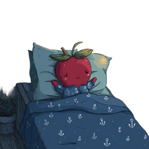 Cartoon Strawberry In Bed Vinyl Car Decal Sticker – Waterproof & UV-Resistant 3.4133333333333336" Cartoon Strawberry In Bed Vinyl Car Decal Sticker – Waterproof & UV-Resistant 3.4133333333333336"