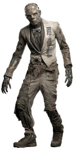 Zombie Android Tuxedo Vinyl Car Decal Sticker – Waterproof & UV-Resistant 5.12"