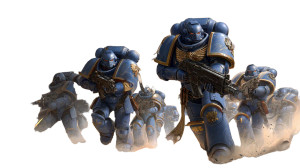 Ultramarines Combat Vinyl Car Decal Sticker – Waterproof & UV-Resistant 5.4