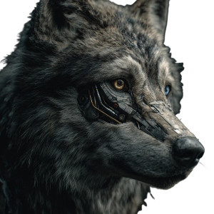 Cyber-Eyed Wolf V2 Vinyl Car Decal Sticker – Waterproof & UV-Resistant 3.4133333333333336" Cyber-Eyed Wolf V2 Vinyl Car Decal Sticker – Waterproof & UV-Resistant 3.4133333333333336"