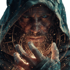 Fantasy Mage V8 Vinyl Car Decal Sticker – Waterproof & UV-Resistant 3.4133333333333336"