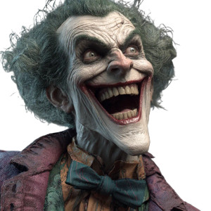 Realistic Joker Smile Vinyl Car Decal Sticker – Waterproof & UV-Resistant 3.4133333333333336"