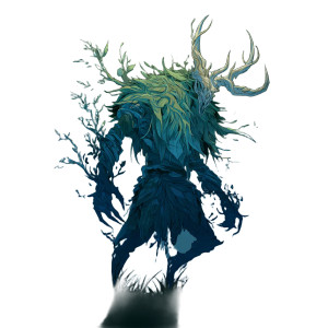 Forest Spirit Reaper Vinyl Car Decal Sticker – Waterproof & UV-Resistant 6.826666666666667"