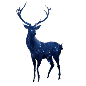 Stellar Space Deer Vinyl Car Decal Sticker – Waterproof & UV-Resistant 3.4133333333333336" Stellar Space Deer Vinyl Car Decal Sticker – Waterproof & UV-Resistant 3.4133333333333336"