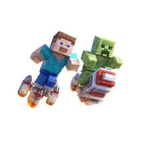 Steve Vs Roblox Vinyl Car Decal Sticker – Waterproof & UV-Resistant 3.4133333333333336"