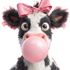 Cute Cow Cartoon Vinyl Car Decal Sticker – Waterproof & UV-Resistant 3.4133333333333336" Cute Cow Cartoon Vinyl Car Decal Sticker – Waterproof & UV-Resistant 3.4133333333333336"