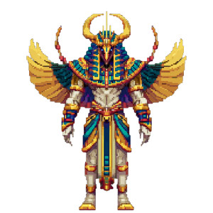 Pharaoh Sprite Vinyl Car Decal Sticker – Waterproof & UV-Resistant 3.4133333333333336" Pharaoh Sprite Vinyl Car Decal Sticker – Waterproof & UV-Resistant 3.4133333333333336"