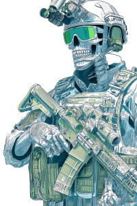 Military Skeleton Vinyl Car Decal Sticker – Waterproof & UV-Resistant 4.4 Military Skeleton Vinyl Car Decal Sticker – Waterproof & UV-Resistant 4.4