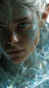 Elven Sorceress V8 Vinyl Car Decal Sticker – Waterproof & UV-Resistant 9.706666666666667"