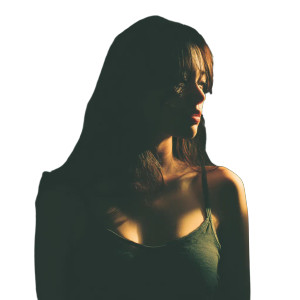 Radiant Silhouette V5 Vinyl Car Decal Sticker – Waterproof & UV-Resistant 3.4133333333333336"