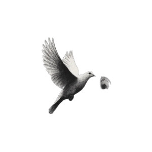 Dove And Globe Vinyl Car Decal Sticker – Waterproof & UV-Resistant 6.826666666666667"