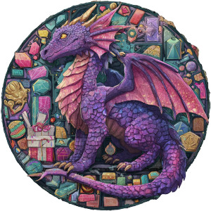 Purple Sticker Dragon Vinyl Car Decal Sticker – Waterproof & UV-Resistant 3.4133333333333336" Purple Sticker Dragon Vinyl Car Decal Sticker – Waterproof & UV-Resistant 3.4133333333333336"
