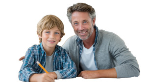 Boy And Teacher Twins Vinyl Car Decal Sticker – Waterproof & UV-Resistant 5.4