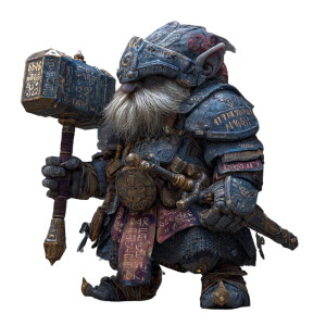 Runic Gnome Warrior Vinyl Car Decal Sticker – Waterproof & UV-Resistant 3.4133333333333336" Runic Gnome Warrior Vinyl Car Decal Sticker – Waterproof & UV-Resistant 3.4133333333333336"