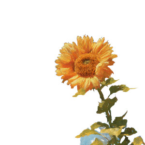 Sunflower Sky Vinyl Car Decal Sticker – Waterproof & UV-Resistant 3.4133333333333336"