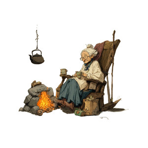 Old Woman Rocking Vinyl Car Decal Sticker – Waterproof & UV-Resistant 3.4133333333333336" Old Woman Rocking Vinyl Car Decal Sticker – Waterproof & UV-Resistant 3.4133333333333336"