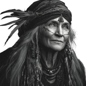 Shamanistic Healer Vinyl Car Decal Sticker – Waterproof & UV-Resistant 3.4133333333333336"