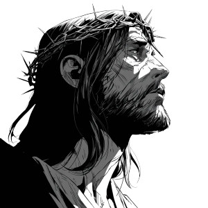 Comic Jesus Vinyl Car Decal Sticker – Waterproof & UV-Resistant 3.4133333333333336" Comic Jesus Vinyl Car Decal Sticker – Waterproof & UV-Resistant 3.4133333333333336"