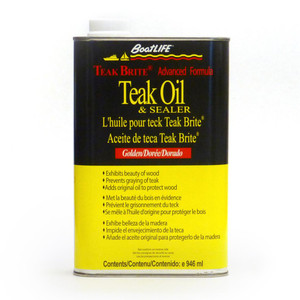 Restore & Protect Your Boat Teak | BoatLife Teak Sealer | Golden Finish Restore & Protect Your Boat Teak | BoatLife Teak Sealer | Golden Finish