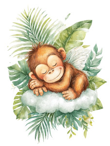 Orangutan Baby Angel Vinyl Car Decal Sticker – Waterproof & UV-Resistant 8.213333333333333" Orangutan Baby Angel Vinyl Car Decal Sticker – Waterproof & UV-Resistant 8.213333333333333"