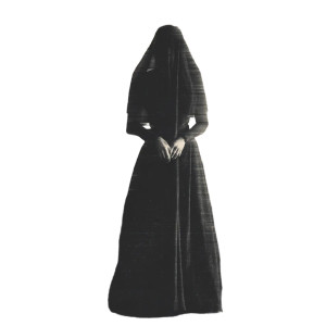 La Llorona Ghost Vinyl Car Decal Sticker – Waterproof & UV-Resistant 3.4133333333333336"