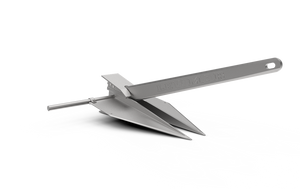 Super-High Holding Power Boat Anchor | Fits 22-32ft Boats | 12lb Galvanized Steel | Lewmar