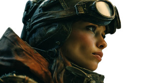 Steampunk Fighter Vinyl Car Decal Sticker – Waterproof & UV-Resistant 5.4