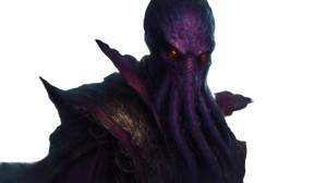 Octopus-Headed Humanoid Vinyl Car Decal Sticker – Waterproof & UV-Resistant 5.4