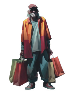 Homeless Hillbilly Vinyl Car Decal Sticker – Waterproof & UV-Resistant 8.213333333333333"