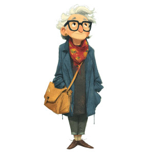 Kind Grandmother V2 Vinyl Car Decal Sticker – Waterproof & UV-Resistant 3.4133333333333336"