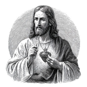 Jesus Graphic Art Vinyl Car Decal Sticker – Waterproof & UV-Resistant 3.4133333333333336"