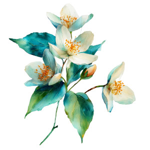 Delicate Jasmine Flowers Vinyl Car Decal Sticker – Waterproof & UV-Resistant 3.4133333333333336" Delicate Jasmine Flowers Vinyl Car Decal Sticker – Waterproof & UV-Resistant 3.4133333333333336"