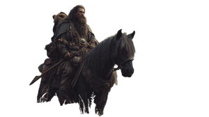 Young Gimli Journey Vinyl Car Decal Sticker – Waterproof & UV-Resistant 2.72"