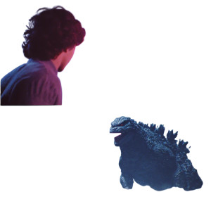 Godzilla Laser Breath Vinyl Car Decal Sticker – Waterproof & UV-Resistant 3.4133333333333336"