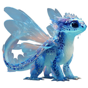 Transparent Liquid Dragon Vinyl Car Decal Sticker – Waterproof & UV-Resistant 6.826666666666667"