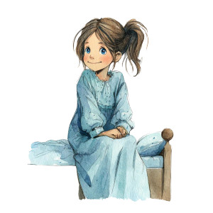 Manga Girl Nightgown Vinyl Car Decal Sticker – Waterproof & UV-Resistant 3.4133333333333336" Manga Girl Nightgown Vinyl Car Decal Sticker – Waterproof & UV-Resistant 3.4133333333333336"