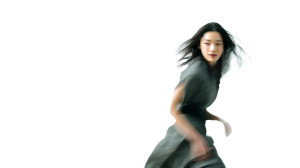 Asian Woman Motion Vinyl Car Decal Sticker – Waterproof & UV-Resistant 2.72"