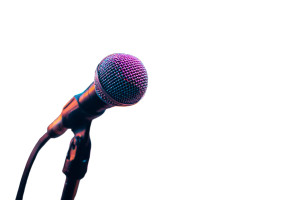 Colorful Microphone Closeup Vinyl Car Decal Sticker – Waterproof & UV-Resistant 2.986666666666667"