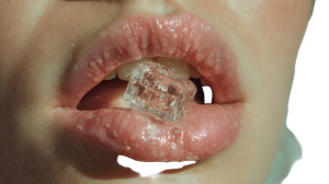 Glossy Ice Lips Vinyl Car Decal Sticker – Waterproof & UV-Resistant 5.4